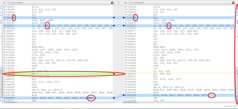 在發(fā)布程序集時，是否有快速比較物料清單BOM表以找出差異的方法？ 在發(fā)布程序集時，是否有快速比較物料清單BOM表以找出差異的方法？ 